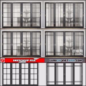 ALUMINUM DOOR [SKETCHUP MODELS - FREE DOWNLOAD]