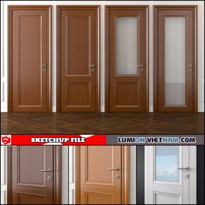 3D DOOR [SKETCHUP MODELS - FREE DOWNLOAD]