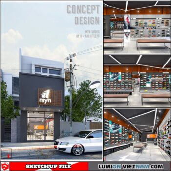 FASHION SHOPS [SKETCHUP INTERIOR SCENE FREE DOWNLOAD]