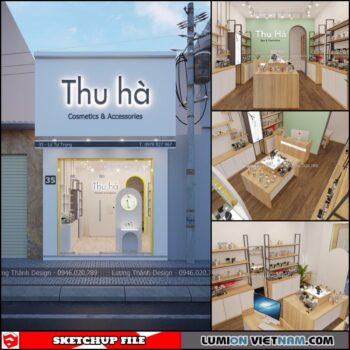 FASHION SHOPS [SKETCHUP INTERIOR SCENE FREE DOWNLOAD]