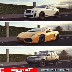 3D CAR [SKETCHUP MODELS - FREE DOWNLOAD]