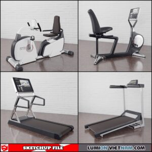 GYM EQUIPMENT [SKETCHUP MODELS- FREE DOWNLOAD]