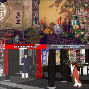 DECOR TET [SKETCHUP MODELS - FREE DOWNLOAD]