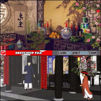 DECOR TET [SKETCHUP MODELS - FREE DOWNLOAD]