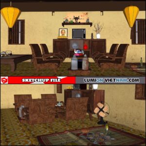 DECOR TET [SKETCHUP MODELS - FREE DOWNLOAD]