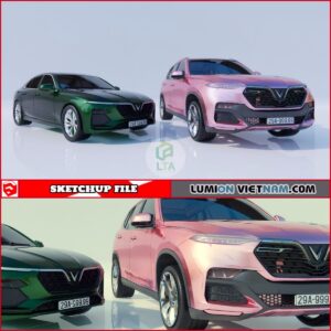 3D VINFAST CAR [SKETCHUP MODELS - FREE DOWNLOAD]