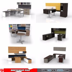OFFICE DESK [SKETCHUP MODEL]