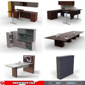 OFFICE DESK [SKETCHUP MODEL]