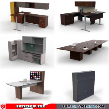 OFFICE DESK [SKETCHUP MODEL]
