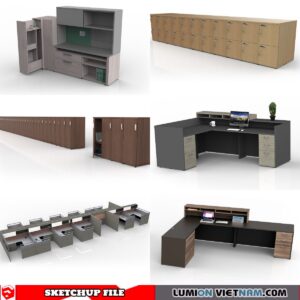 OFFICE DESK [SKETCHUP MODEL]