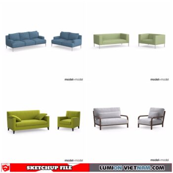 3D SOFA [SKETCHUP MODEL FREE DOWNLOAD]