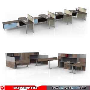 OFFICE DESK [SKETCHUP MODEL]