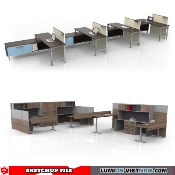 OFFICE DESK [SKETCHUP MODEL]