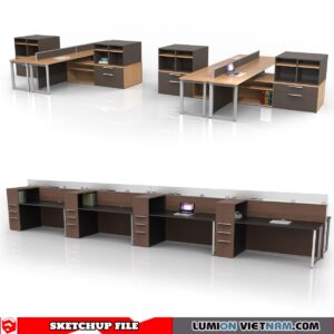 OFFICE DESK [SKETCHUP MODEL]