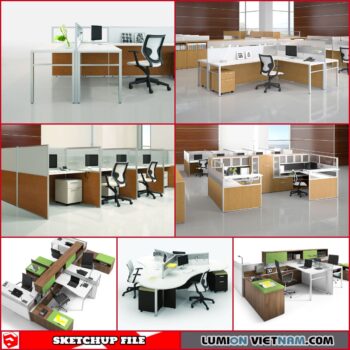 OFFICE DESK [SKETCHUP MODEL]