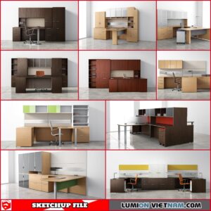 OFFICE DESK [SKETCHUP MODEL]