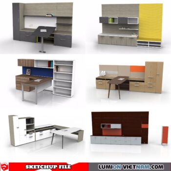 OFFICE DESK [SKETCHUP MODEL]