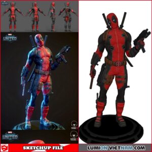 DEADPOOL [SKETCHUP MODEL- FREE DOWNLOAD]