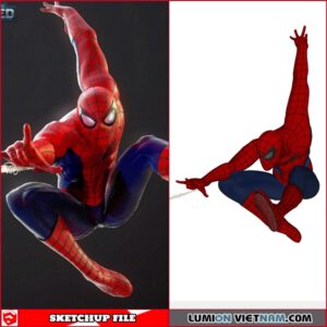 SPIDERMAN [SKETCHUP MODEL- FREE DOWNLOAD]