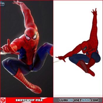 SPIDERMAN [SKETCHUP MODEL- FREE DOWNLOAD]