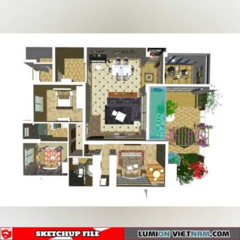 APARTMENT [SKETCHUP MODEL]