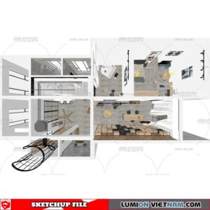 APARTMENT [SKETCHUP MODEL]