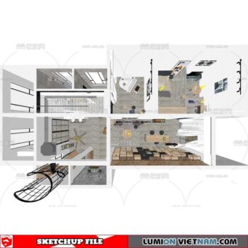 APARTMENT [SKETCHUP MODEL]