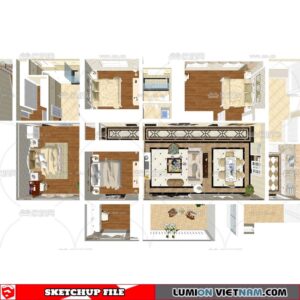APARTMENT [SKETCHUP MODEL]