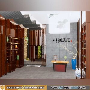 SKETCHUP-ENSCAPE MODEL