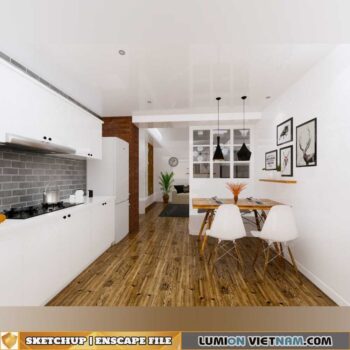 SKETCHUP-ENSCAPE MODEL