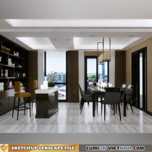 SKETCHUP-ENSCAPE MODEL