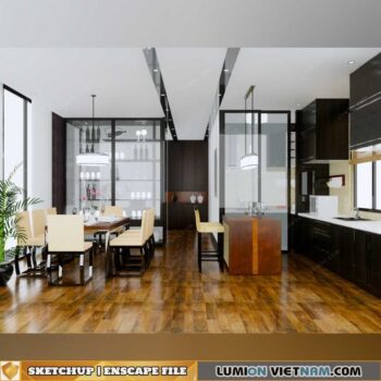 SKETCHUP-ENSCAPE MODEL