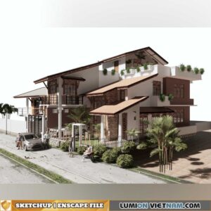 SKETCHUP-ENSCAPE MODEL