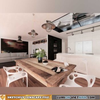 SKETCHUP-ENSCAPE MODEL