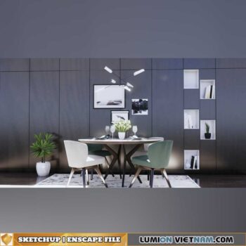 SKETCHUP-ENSCAPE MODEL