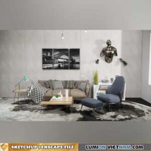 SKETCHUP-ENSCAPE MODEL