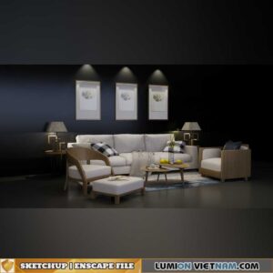 SKETCHUP-ENSCAPE MODEL