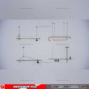 CEILING LIGHTS [SKETCHUP MODEL]