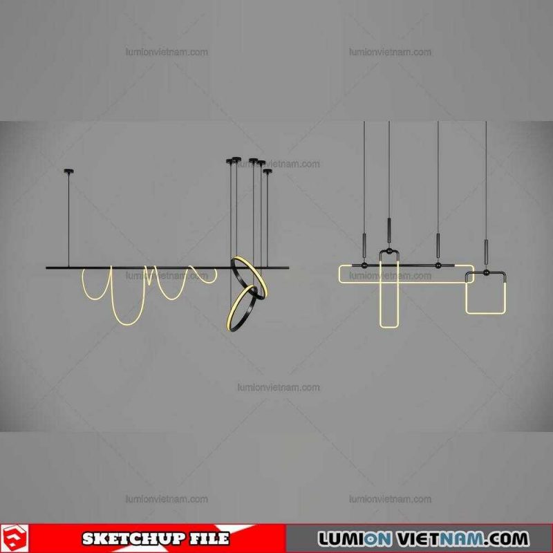 CEILING LIGHTS [SKETCHUP MODEL]