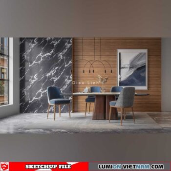 DINING TABLE [SKETCHUP MODEL]