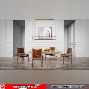 DINING TABLE [SKETCHUP MODEL]