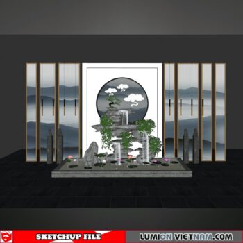 PENJING BONSAI [SKETCHUP MODEL]