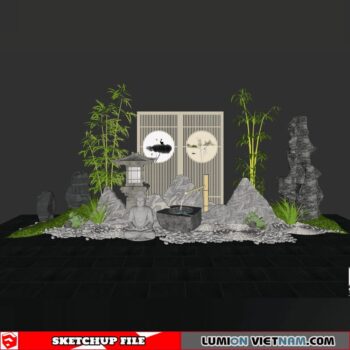 PENJING BONSAI [SKETCHUP MODEL]