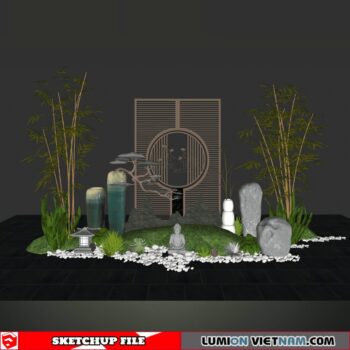 PENJING BONSAI [SKETCHUP MODEL]