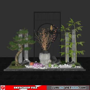 PENJING BONSAI [SKETCHUP MODEL]