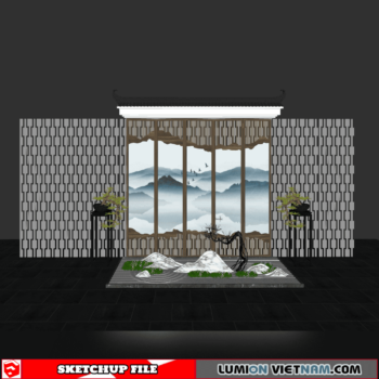 PENJING BONSAI [SKETCHUP MODEL]