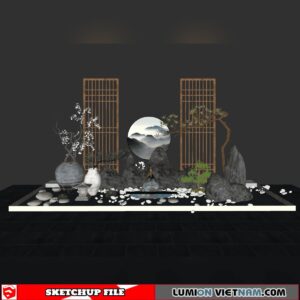 PENJING BONSAI [SKETCHUP MODEL]