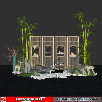 PENJING BONSAI [SKETCHUP MODEL]