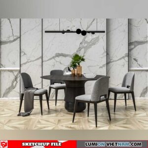 DINING TABLE [SKETCHUP MODEL]