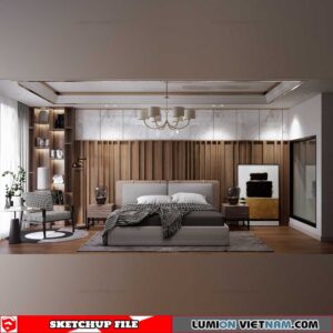 Apartment - Sketchup Interior Scene By Bi